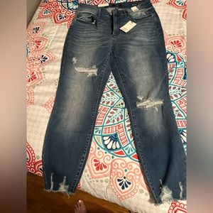 Judy Blue distressed Skinny Fit Jeans
